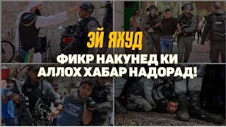 Эй яҳуд! фикр накунед ки Аллоҳ аз ин кори шумо бе хабар аст