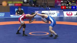 【JPN WRESTLING】  Kotaro Kiyooka vs Masanosuke Ono