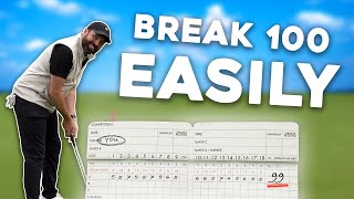 Easy, STRESS FREE way to BREAK 100 in golf!
