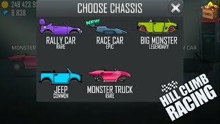 Hill Climb Racing Unlocked All GARAGE Car, Choose Own Car*Gameplay make for Kid #154