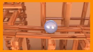 KEVA Planks - Blender Bullet Physics (HD)