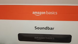 AMAZON BASICS SOUND BAR.(UNBOXING MALAYAM)