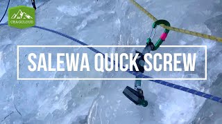 Is the Salewa Quick Screw the best ice screw? | Ice Climbing Vlog Ep. 27