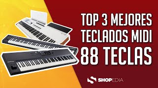 🏆 TOP 3 MEJORES TECLADOS MIDI 88 TECLAS 2023 ( COMPARACIÓN Y ANÁLISIS )