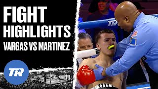 Emiliano Vargas, Son of Fernando Vargas with KO of the Year Nominee Knockout of Martinez | HIGHLIGHT
