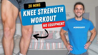 Knee Strength Workout | 20 Minute Rehabilitation to Improve Knee Pain