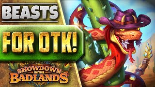 Having FUN with OTK Hunter! - Hearthstone Showdown in the Badlands