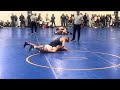 aj hague vs air force prep rocky mountain open 133’s quarterfinals.