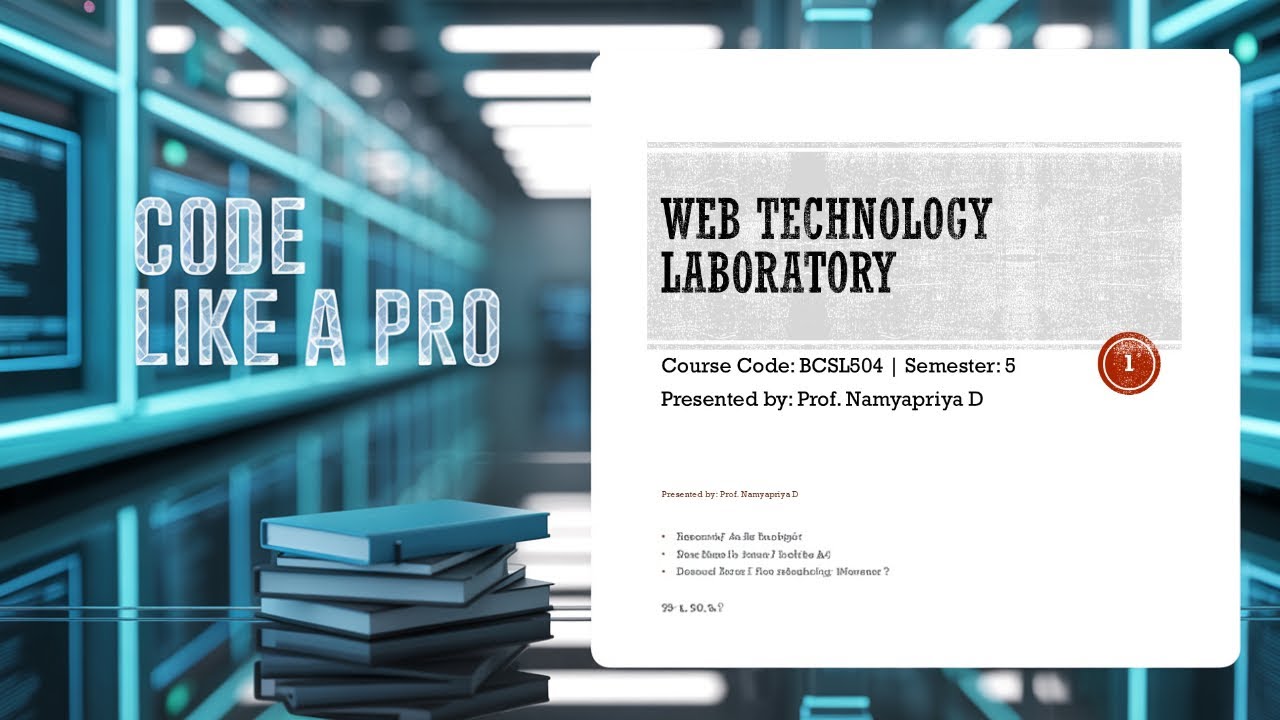 Web Technology Lab Vtu Complete Practical Overview Ppt Explained