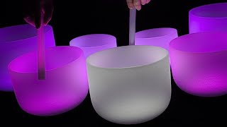 Soothing Crystal Singing Bowls - Healing  Sounds