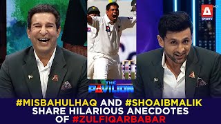 #MisbahUlHaq and #ShoaibMalik share hilarious anecdotes of #ZulfiqarBabar