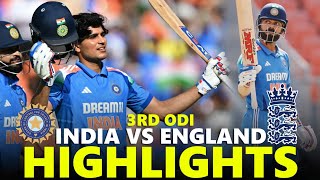 India vs England Highlights 3rd ODI 2025 | IND VS ENG