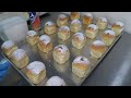 평범한 식빵을 가라! 제빵공장의 달달한 식빵 몰아보기 korean best dessert making in bakery factory TOP5 - korean street food