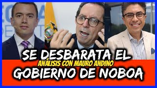 Se desbarata el gobierno de Noboa. Análisis con Mauro Andino