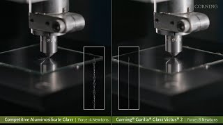 Corning® Gorilla® Glass Victus® 2 Knoop Scratch Test