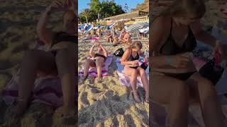 🇹🇷 DAMLATAS BEACH ALANYA 🔥 best beach in TURKEY 4K😍🏖🌞 #shots