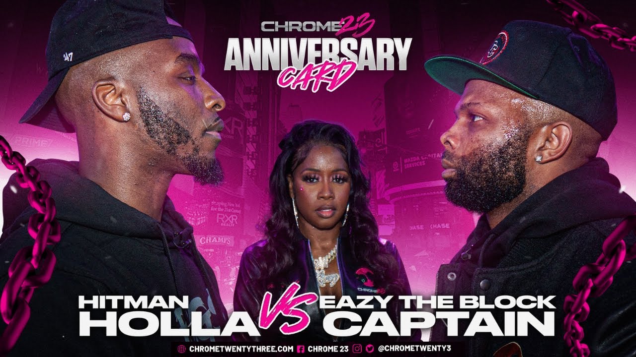 Hitman Holla Vs. Eazy The Block Captain (Full Battle) - YouTube