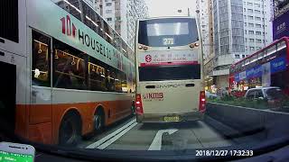 【車Cam】香港九龍彌敦道(佐敦-油麻地) - 旺角 - 西洋菜南街 走行中【201812271729 000051AA】