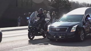 Funeral services conclude for BCSO Deputy Justin Mowery