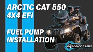 HFP-269-R Fuel Pump installation for 2009 Arctic Cat 550