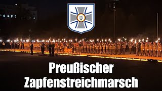 Preußischer Zapfenstreichmarsch - Stabsmusikkorps der Bundeswehr - Großer Zapfenstreich 28.08.2023