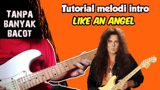 like an angel yngwie malmsteen tutorial melodi