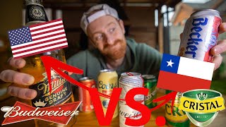 Chilean BEER VS. American BEER | WHO HAS BETTER BEER?