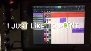 iOS music collaboration using AUM and Cubasis