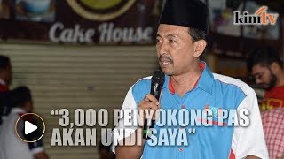 Zawawi: 3,000 penyokong PAS akan undi saya