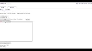 String-2 (count_hi) Python Tutorial || codingbat.com