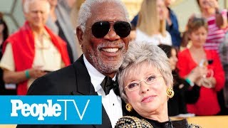 Rita Moreno Teases Funny Morgan Freeman Story That Fans ‘Don’t Know’ At 2018 SAG Awards | PeopleTV