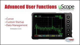 uScope - Advanced Features 1: Cursors and Data Management