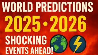 🔥 World Predictions 2025–2026: Shocking Events Ahead! 🌍⚡