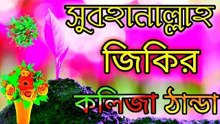 সুবহানাল্লাহ ওয়ালহামদুলিল্লাহ || বাংলা জিকির ক্বারী বদরুল হক জিকির শিল্পী নজমুল হক জিকির #zikir