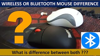 What is Wireless Mouse and Bluetooth Mouse Difference