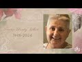 Memorial Services for Sandra Gilbert