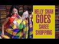 Helly Shah goes saree shopping with BollywoodLife