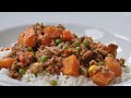 Lamb and Vegetables | Lamb Mince Recipe