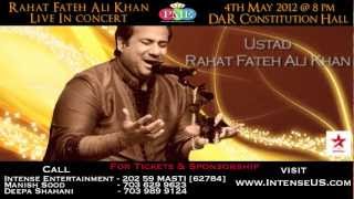 Ustad Rahat Fateh Ali KHan Live in Concert Washington DC