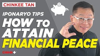 Iponaryo Tips: How to Attain FINANCIAL Peace