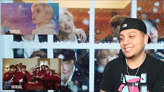 REACTING to STRAY KIDS CHRISTMAS MUSIC!!! (Christmas EveL, 24 to 25, Winter Falls) | KPOP REACTION!