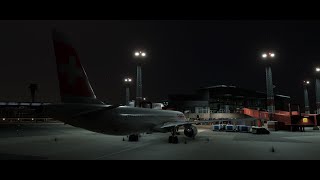 ✈️ FSLabs A321 @ Zurich Night ✈️ Stockholm - Zurich | FSL A321 CFM WTF | VATSIM