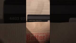 Credit Card Number