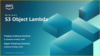 How to effectively and efficiently manage data in S3 using S3 Object Lambda | Amazon Web Services