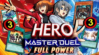 Yu-Gi-Oh! Master Duel - HERO FULL POWER | SEASON 35🔥