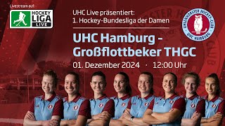 UHC Live - UHC vs. GTHGC - 1. Damen Hallenhockey Bundesliga - 01.12.2024 - 12.00 h