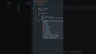 Reverse Number in PHP #shorts #php #programming #codingwithpeace