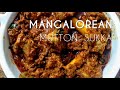 mutton sukka mangalorean style