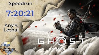 Ghost of Tsushima Speedrun in 7:20:21 - Any%, Lethal