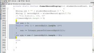 Java GradeBook App 04